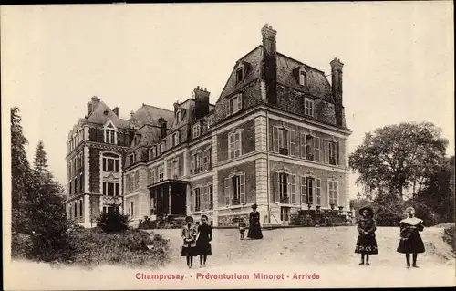 Ak Champrosay Essonne, Préventorium Minoret