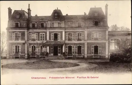 Ak Champrosay Essonne, Préventorium Minoret, Pavillon Saint Gabriel