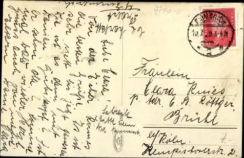 Ak Emmerich am Niederrhein, Martinikirche