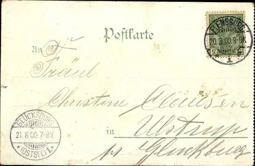 Litho Eutin in Ostholstein, Partie in der Stadtbucht