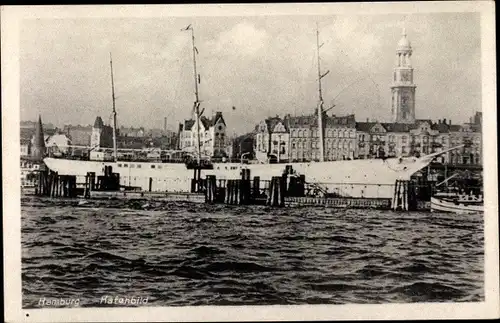 Ak Hamburg, Hafen