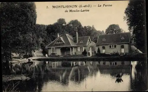 Ak Montlignon Val-de-Oise, La Ferme de Moulin Larive