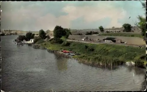 Ak Draveil Essonne, Les Bords de la Seine