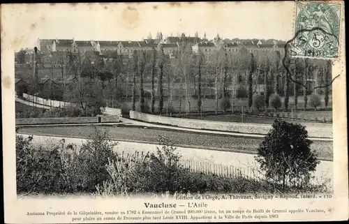 Ak Vaucluse Essonne, L'Asile