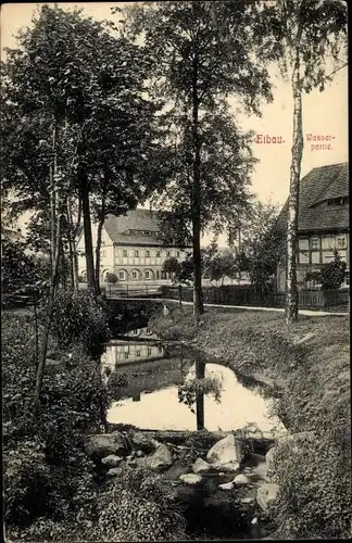 Ak Eibau Kottmar in der Oberlausitz, Wasserpartie