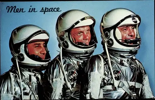Ak Men in Space, A trip into outer Space, Astronauten, NASA