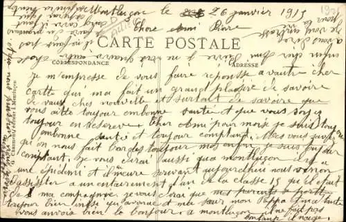 Ak Montlucon Allier, Boulevard de Courtais