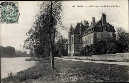 Ak Garigny Cher, Château de Doys