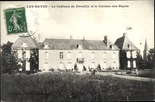 Ak Les Hayes Loir et Cher, Le Château