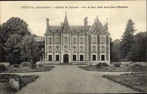 Ak Freteval Loir et Cher, Château de Rochaux