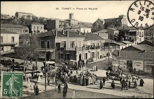 Ak Tiaret Algerien, Place du Marché