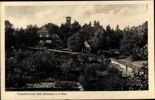 Ak Hitzacker Elbe, Verkehrsverein, Aussichtsturm Luginsland, Johannesplatz