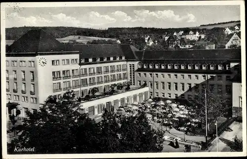 Ak Oberschlema Bad Schlema im Erzgebirge Sachsen, Kurhotel