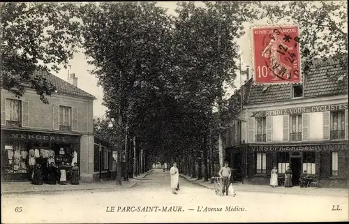 Ak Le Parc Saint Maur Val-de-Marne, L'Avenue Médicis