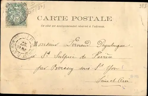 Ak Parc St. Maur Val-de-Marne, La Mairie