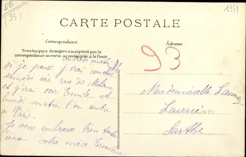 Ak Villemomble Seine-Saint-Denis, L'Église