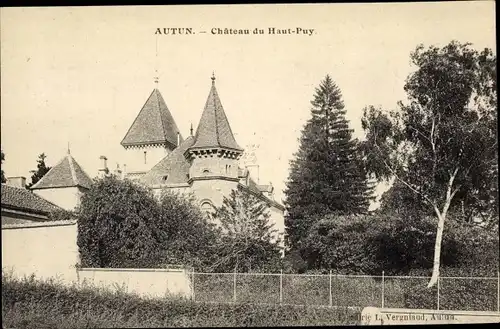 Ak Autun Saône-et-Loire, Château du Haut Puy