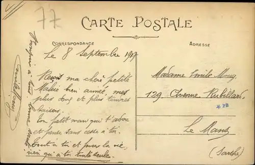 Ak Mary sur Marne Seine et Marne, Vue générale