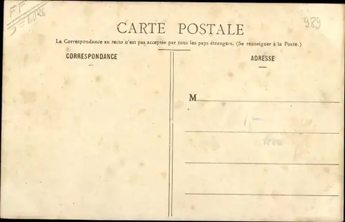 Ak Corneville sur Risle Eure, La Scene, 25 Aout 1901