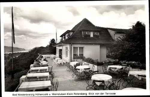 Ak Niederbreisig Bad Breisig Rheinland Pfalz, Höhencafe, Weinstuben Klein Petersberg