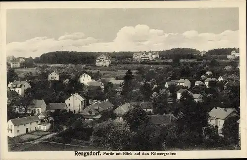 Ak Rengsdorf in Rheinland Pfalz. Panorama, Römergraben