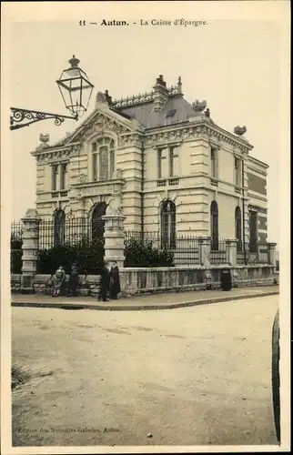 Ak Autun Saône-et-Loire, La Caisse d'Épargne