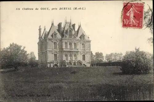 Ak Durtal Maine et Loire, Château de Gouy