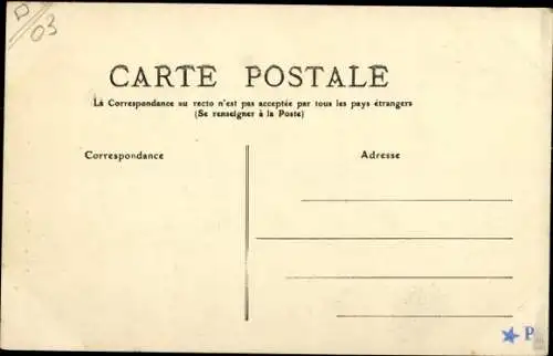 Ak Vichy Allier, La Nouvelle Poste, La Grille, Poste et Télégraphes