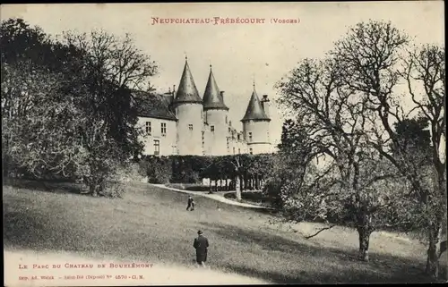 Ak Neufchateau Frébécourt Vosges, Château