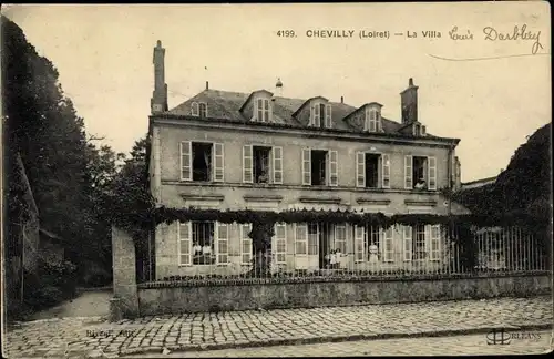 Ak Chevilly Loiret, La Villa