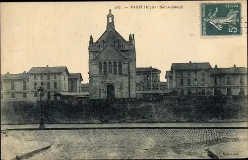 Ak Paris XIV., Hôpital Saint Joseph