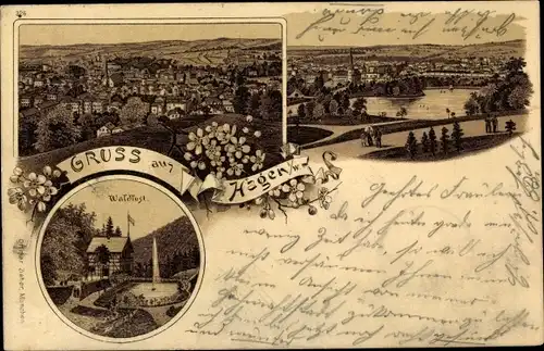 Litho Hagen in Westfalen, Teilansichten, Waldlust