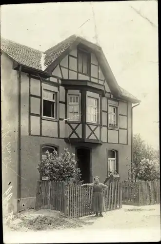 Foto Ak Rohr in Mittelfranken, Fachwerkhaus