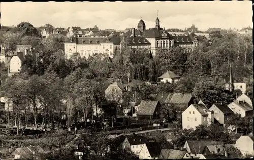 Ak Stollberg im Erzgebirge, Ortschaft, Oberschule