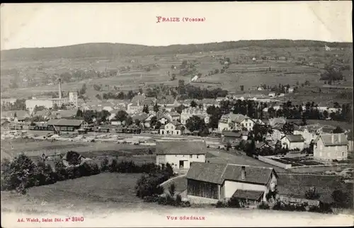 Ak Fraize Vosges, Vue générale