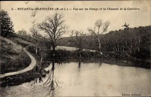 Ak Noyant la Gravoyère Maine et Loire, Vue générale