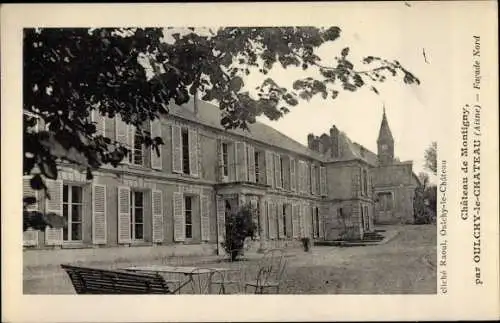Ak Oulchy le Chateau Aisne, Le Château de Montigny