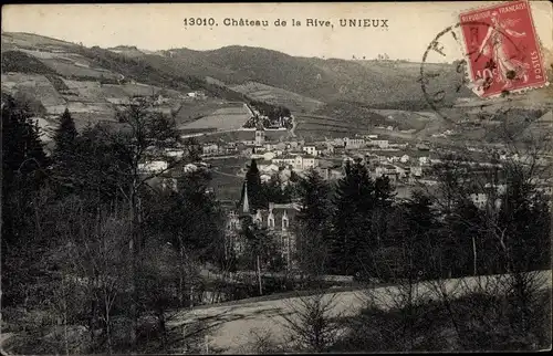 Ak Unieux Loire, Château de la Rive