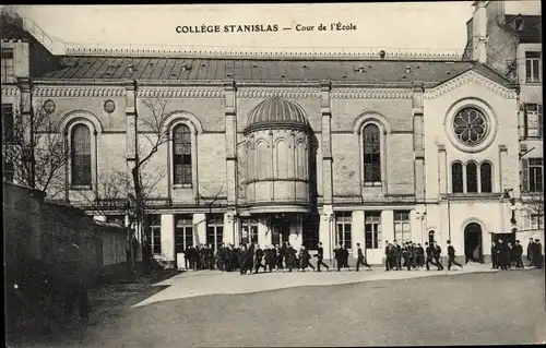 Ak Meurthe et Moselle, Collège Stanislas, Cour de l'École