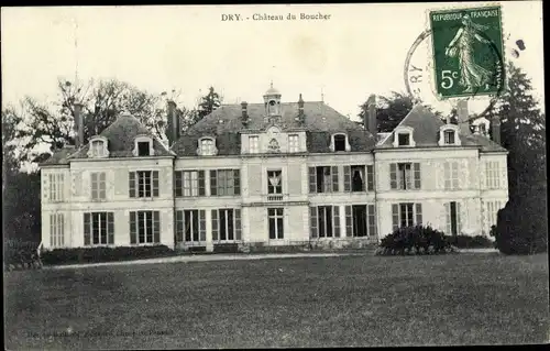 Ak Dry Loiret, Château du Boucher