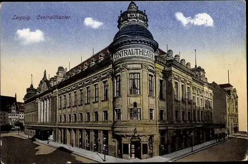 Ak Leipzig in Sachsen, Zentraltheater
