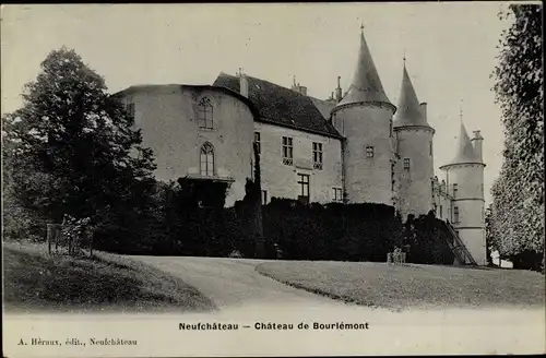 Ak Neufchâteau Vosges, Château de Bourlémont