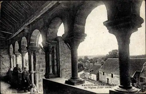 Ak Mareuil Aisne, L'Église