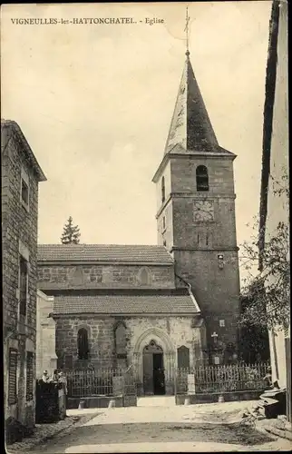 Ak Vigneulles les Hattonchatel Meuse, Eglise