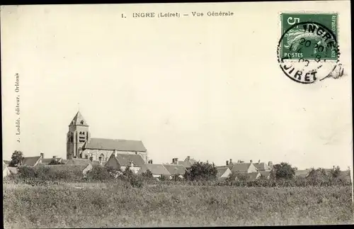 Ak Ingre Loiret, Vue générale