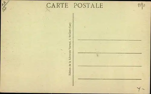 Ak Castelnau Bretenoux Lot, Totalansicht