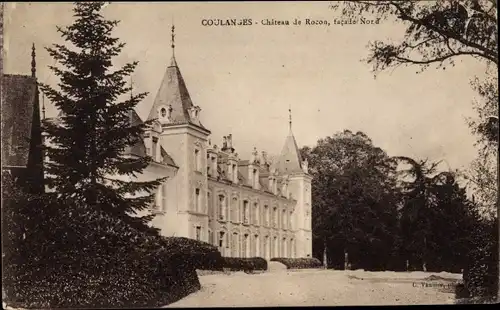 Ak Coulanges Loir et Cher, Château de Rozon