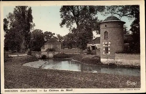 Ak Dhuizon Loir et Cher, Le Château du Menil