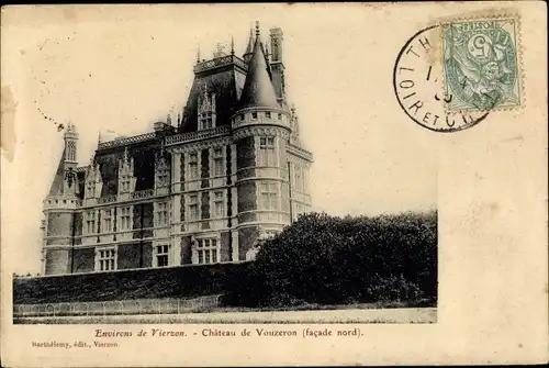 Ak Vierzon Cher, Château