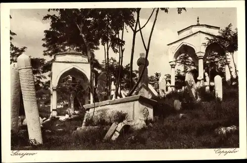 Ak Sarajevo Bosnien Herzegowina, Muslimansko groblje